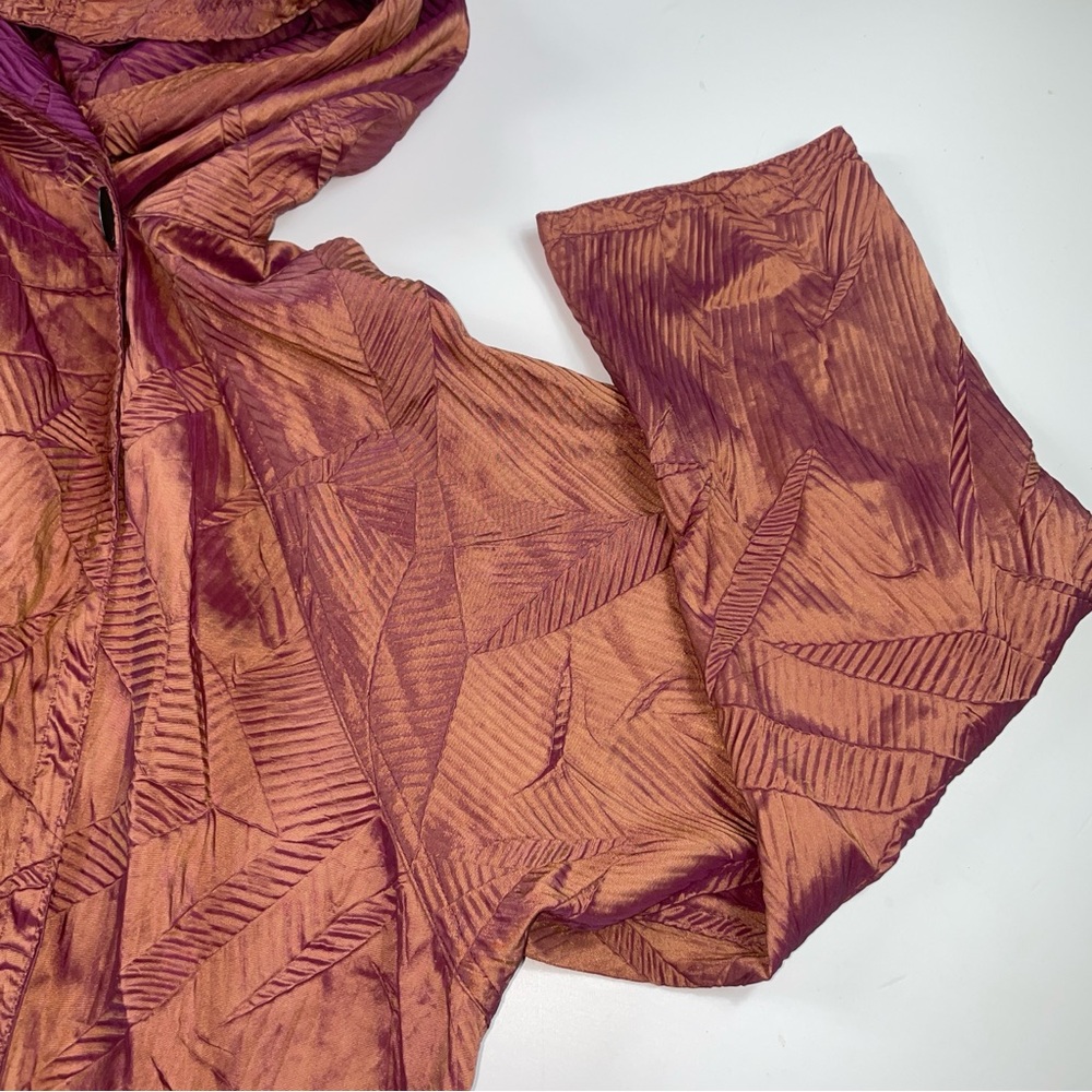 Patterned Hooded Jacket - image 3